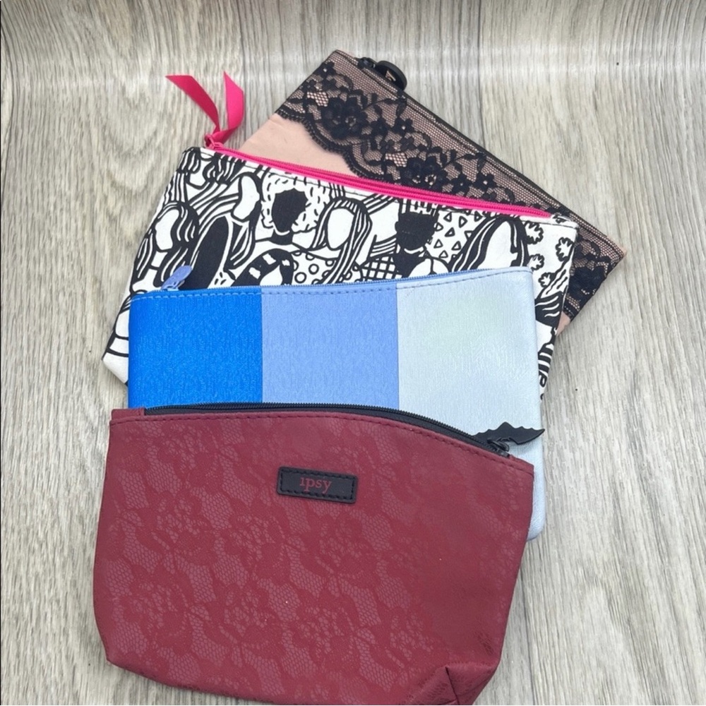 Ipsy Multi-Color Cosmetic Bag Collection